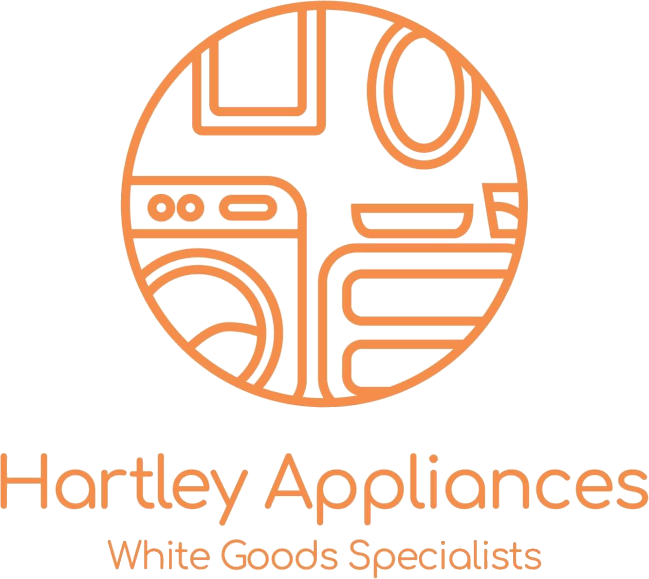 Hartleys Appliances logo, please click to be navigated to the homepage